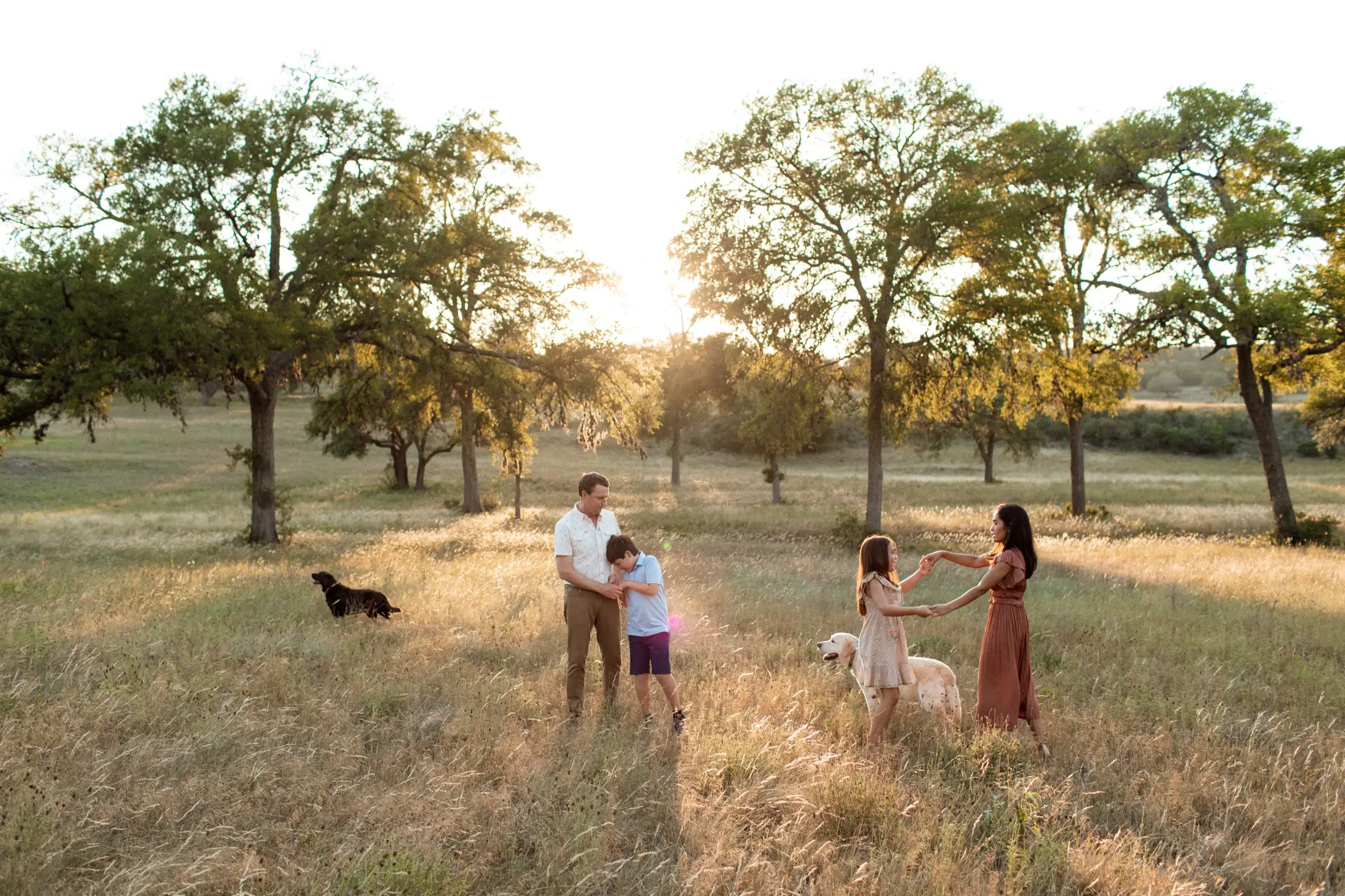 Family photography in the Texas Hill Country by Sara James